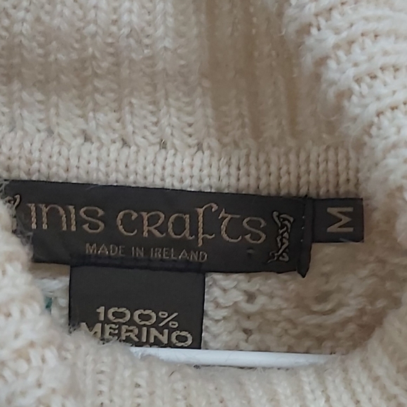 INIS Crafts 100% merino wool sweater - Picture 4 of 7